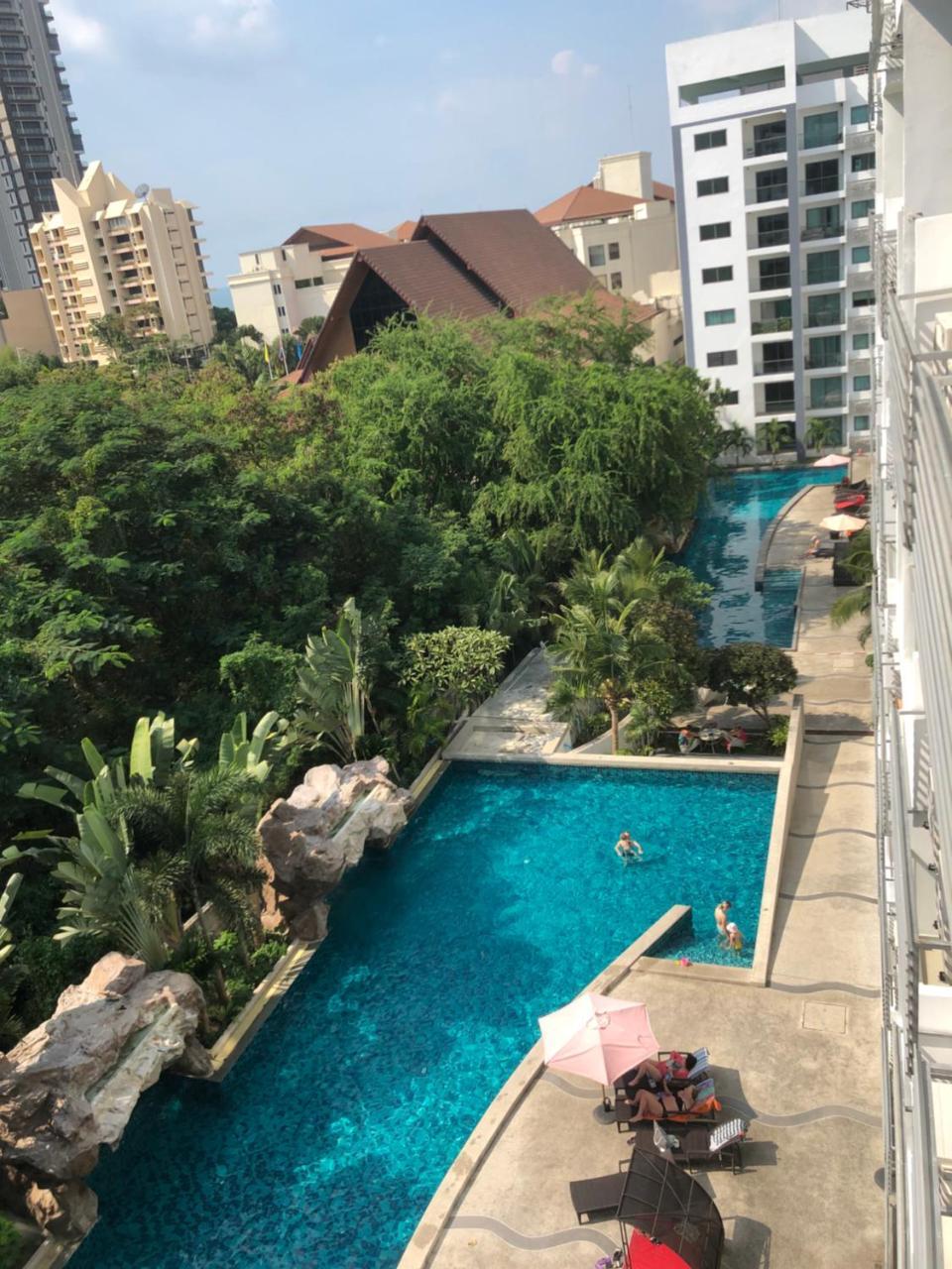 パッタヤーClub Royal Wongamatアパートメント エクステリア 写真